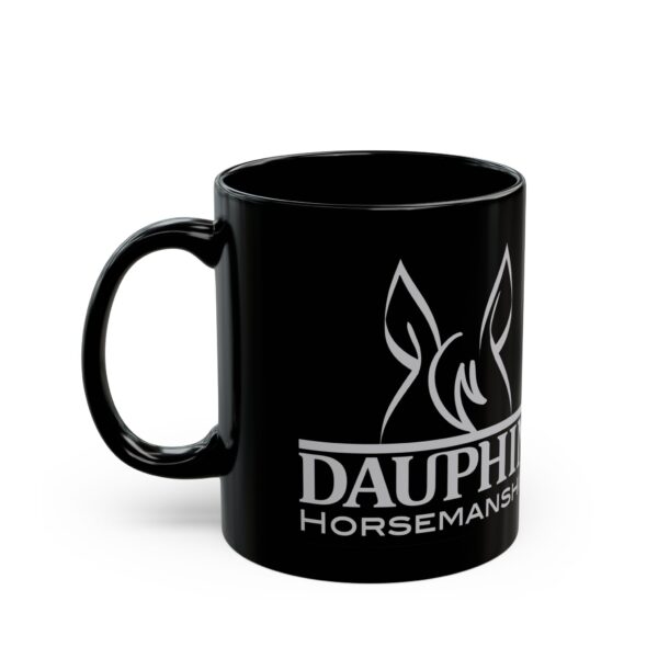 11oz Black Mug - Image 2