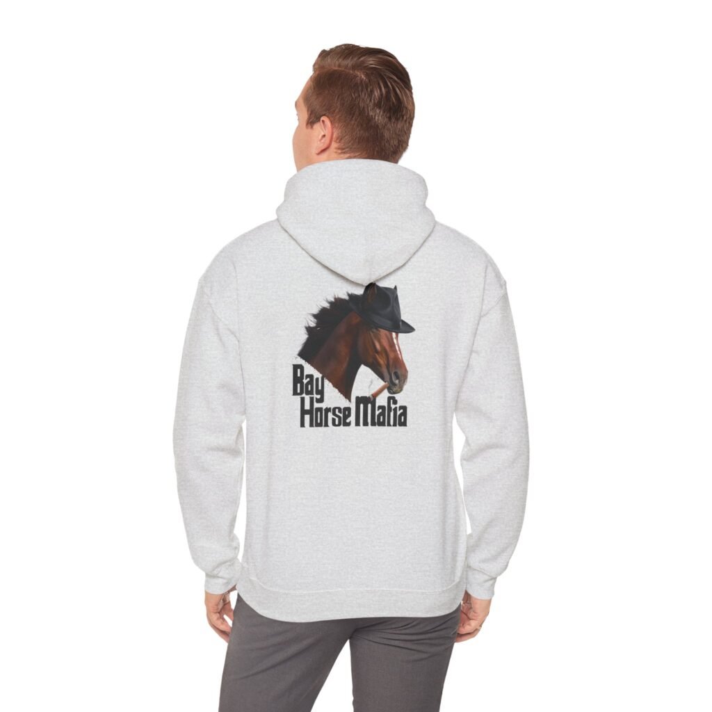 Bay Horse Mafia- Unisex Heavy Blend™ Hooded Sweatshirt Light Colors