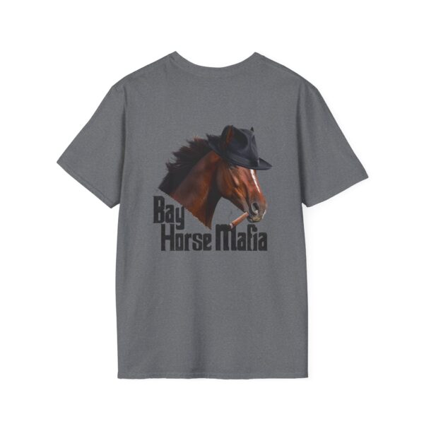 Bay Horse Mafia- Unisex soft-style T-Shirt, Light Colors - Image 4