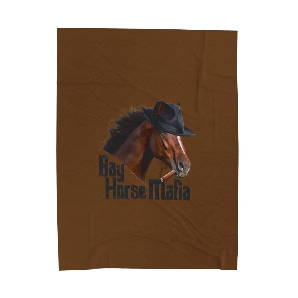Plush Blanket - Bay Horse Mafia