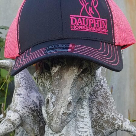 Pink Ball Cap with Offset Logo