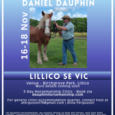 Lillico, SE Victoria, Nov 16-17, Small Group Clinic Days